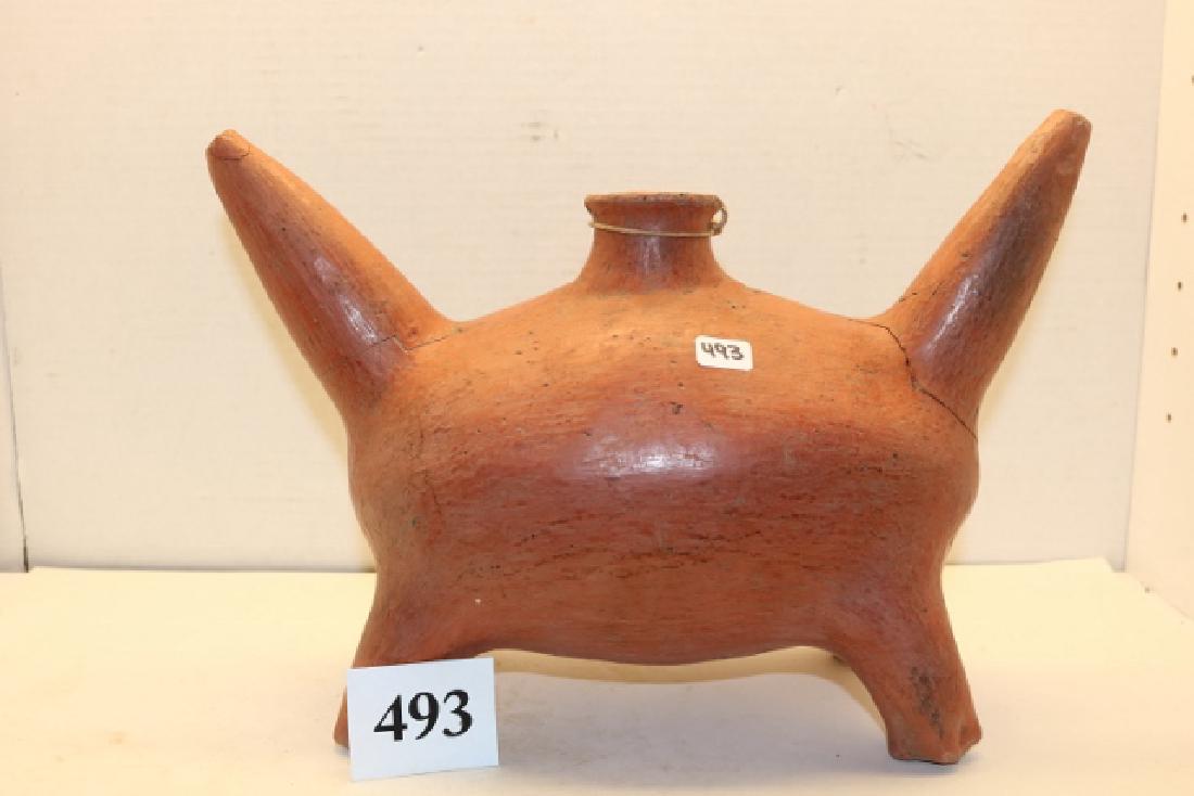 Quapaw Double Spout Effigy Container (1 of 1)