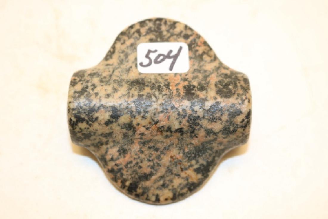 Speckled Hardstone Bannerstone (1 of 1)