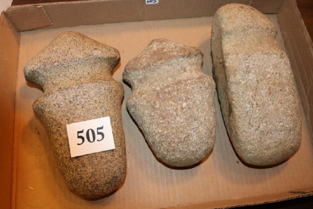 3 Large Contemporary Stone Axes (1 of 1)