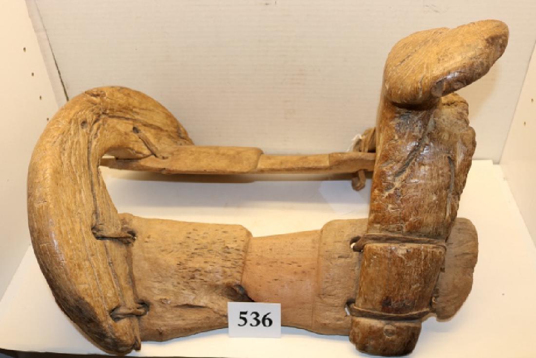 Wood Saddle (1 of 1)