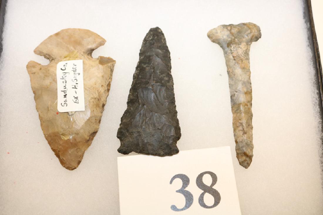 3 Sandusky Co. Ohio Flints – 2 Points –Drill (1 of 1)