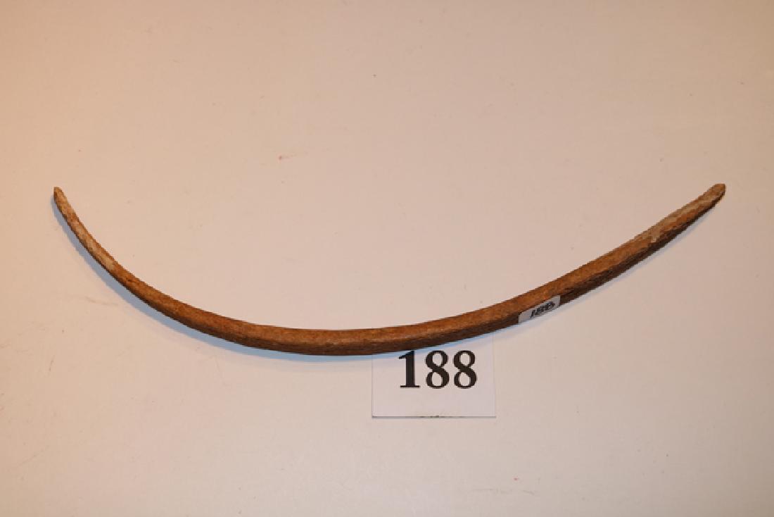 Rib Bone Awl: 12” Rib Bone Awl, Fort Ancient Culture – Scioto Co. Ohio