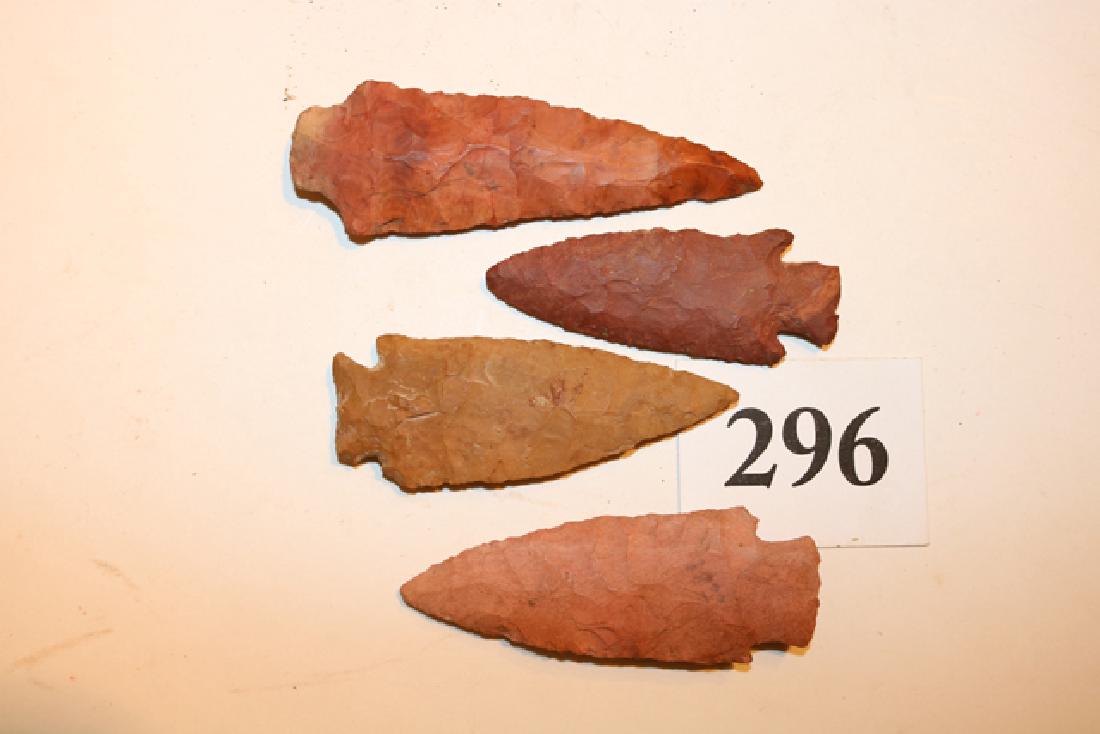 4 Tennessee Flint Points (1 of 1)