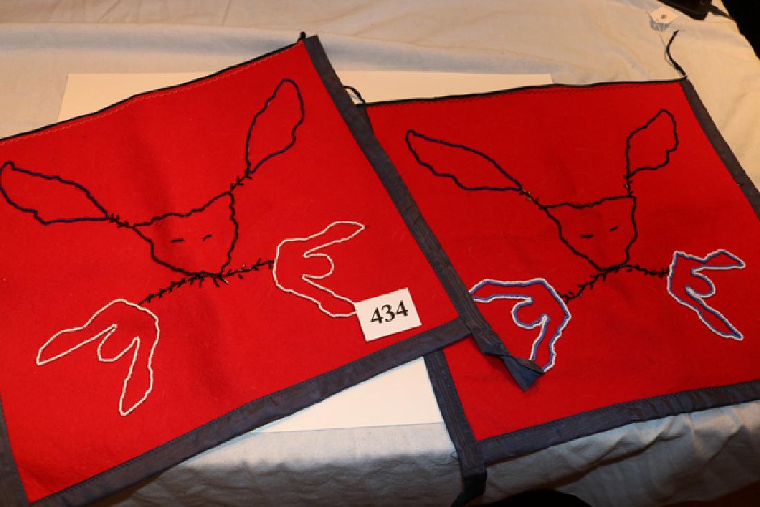 Pair Bead Decorated Winnebago Men’s Apron (1 of 1)