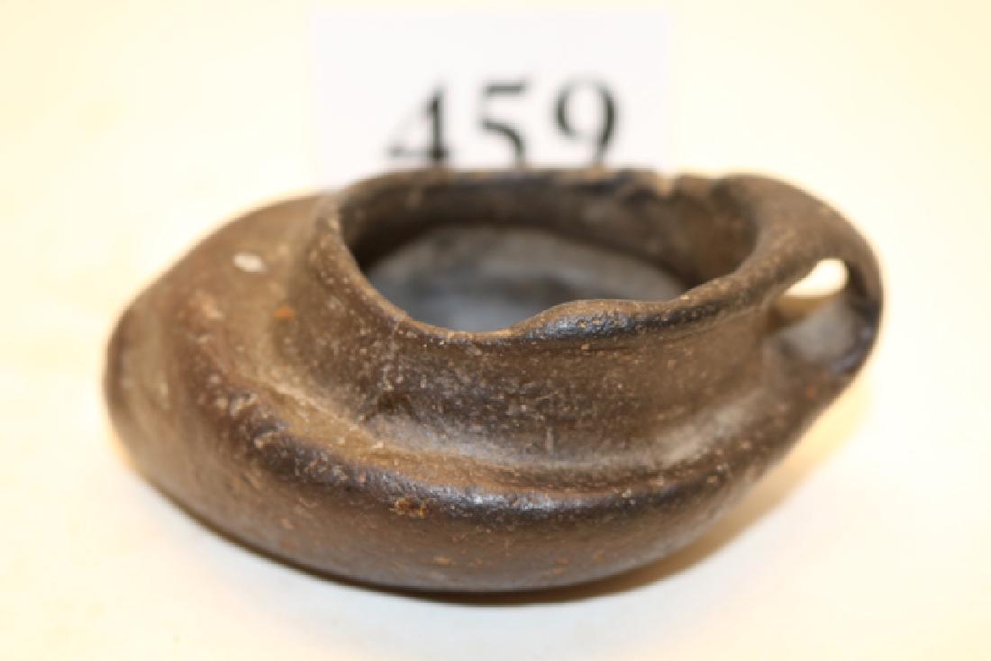 Stone North West Coast Otter Effigy Oil Lamp (1 of 1)