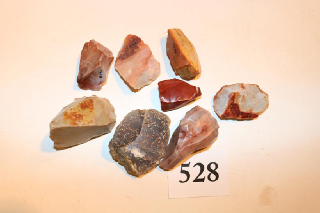 8 Hopewell Flint Cores (1 of 1)