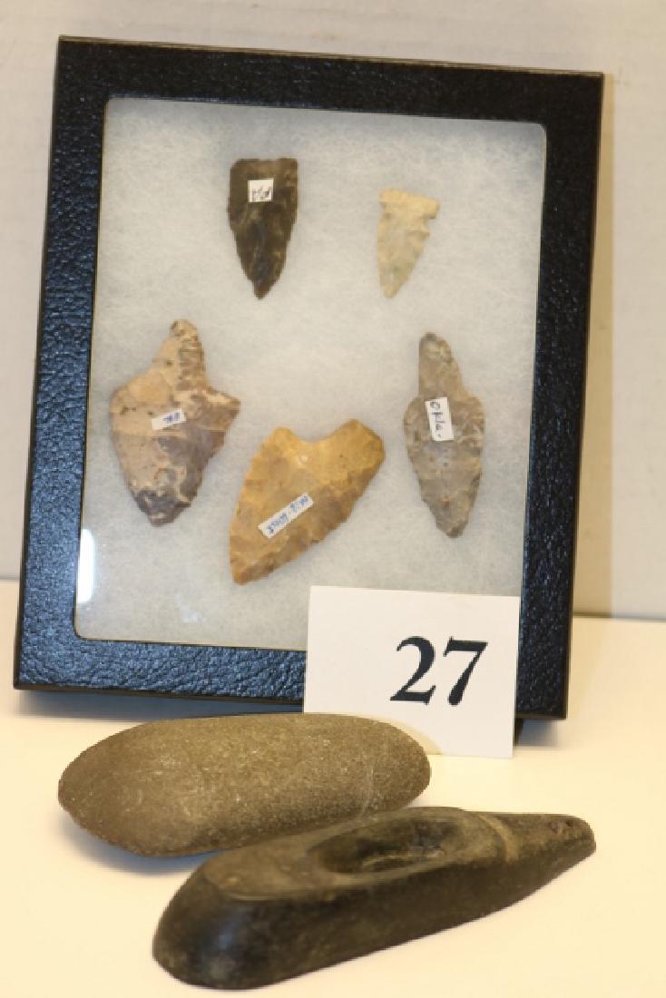 5 Flint Points (1 of 2)