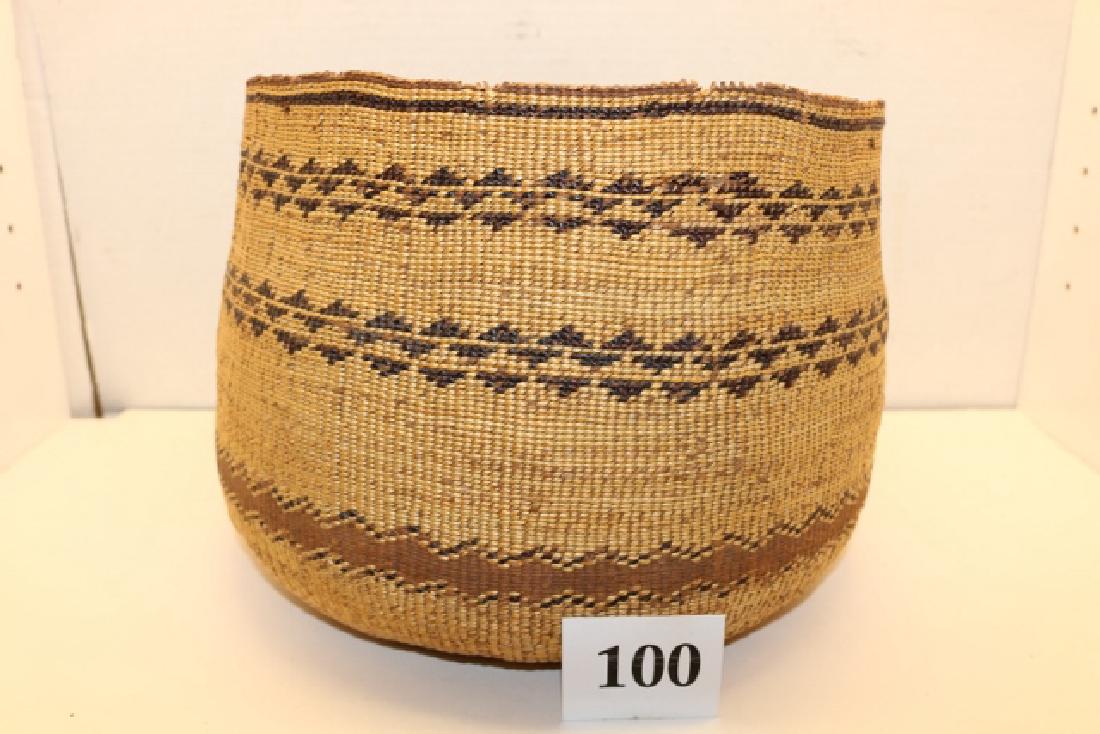 Calif. Polychrome Basket (1 of 3)