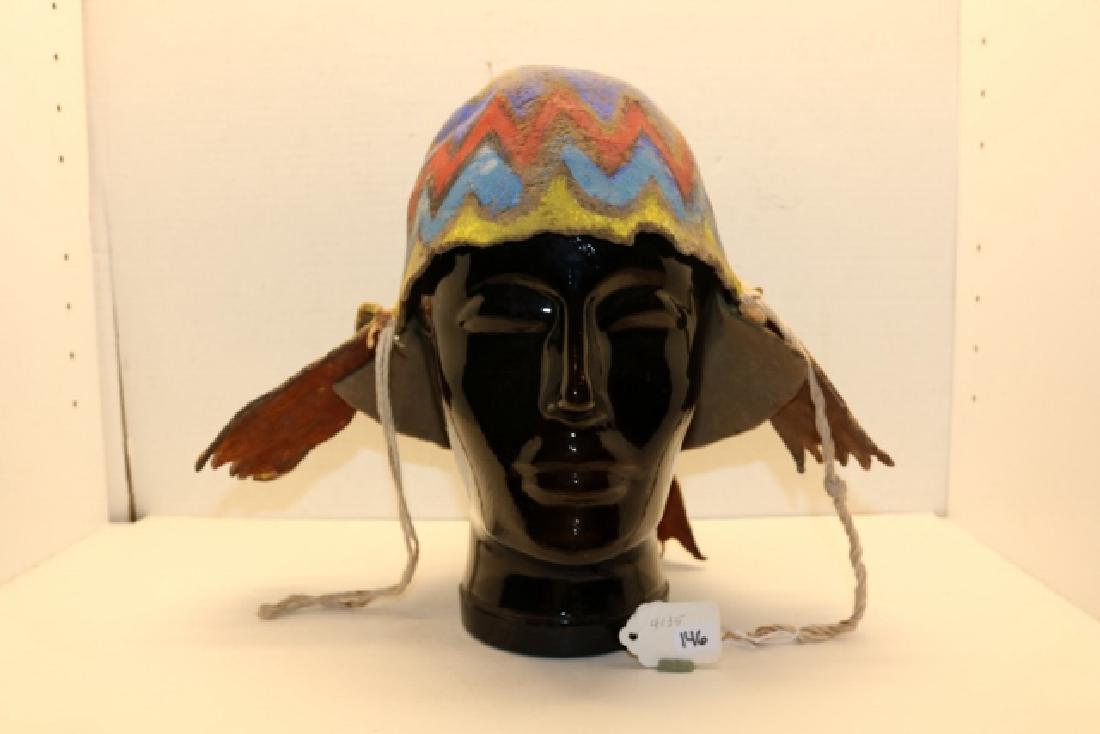 “Apache" Katsina Hopi Dance Helmet (1 of 4)