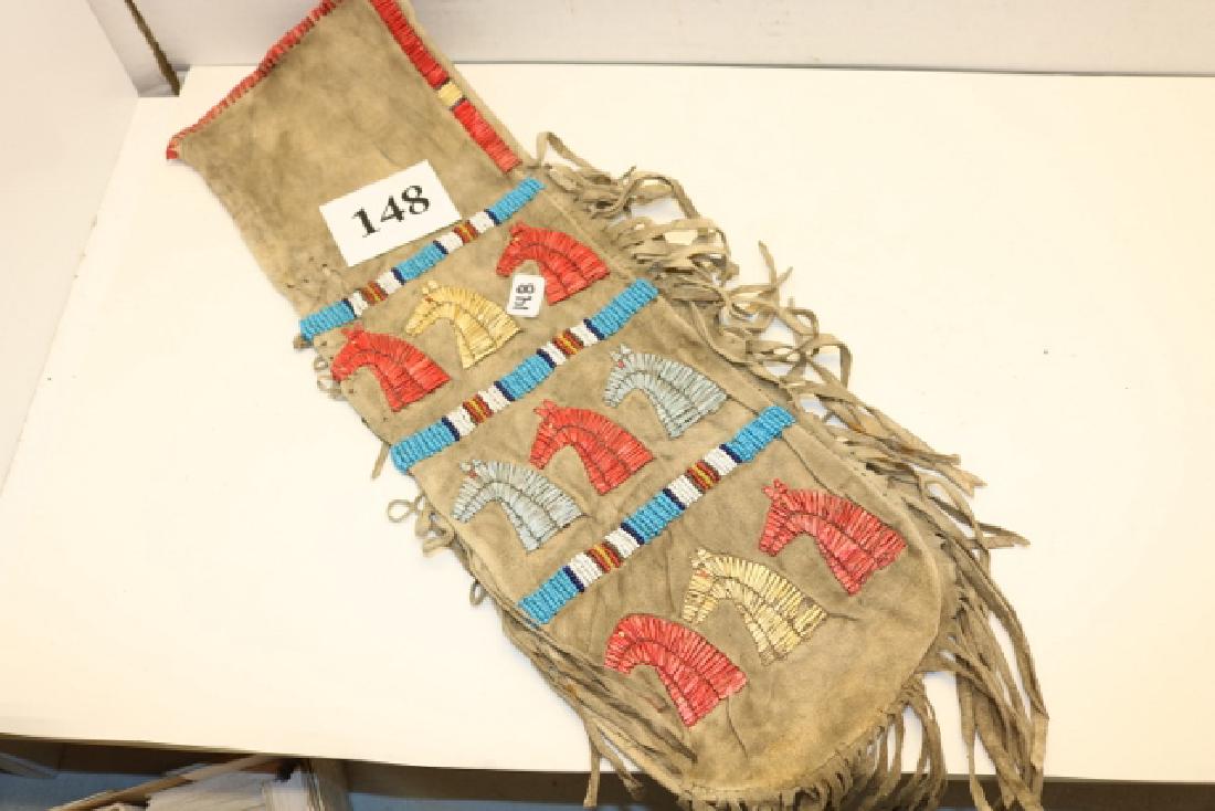 Quilled Fringed Bag (1 of 4)