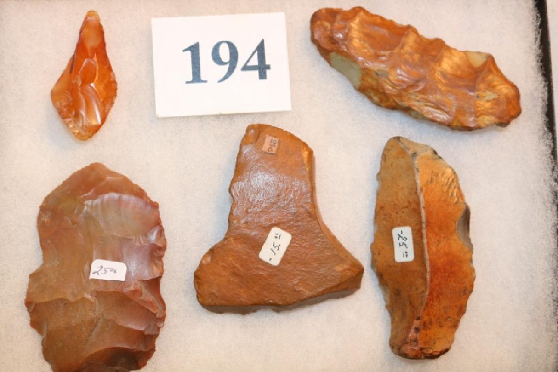 Frame with 5 Neolithic Artifacts (1 of 1)