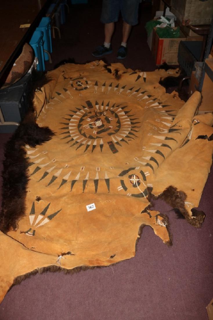 Painted Buffalo Robe (1 of 5)