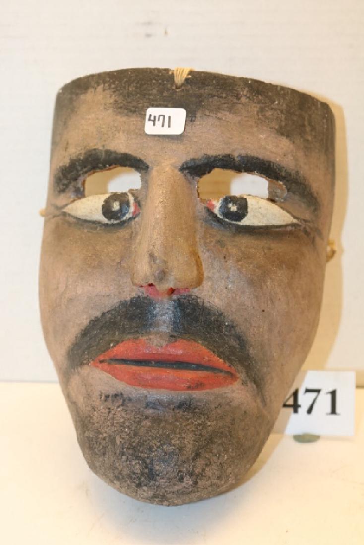 Mexican Wood Mask (1 of 1)