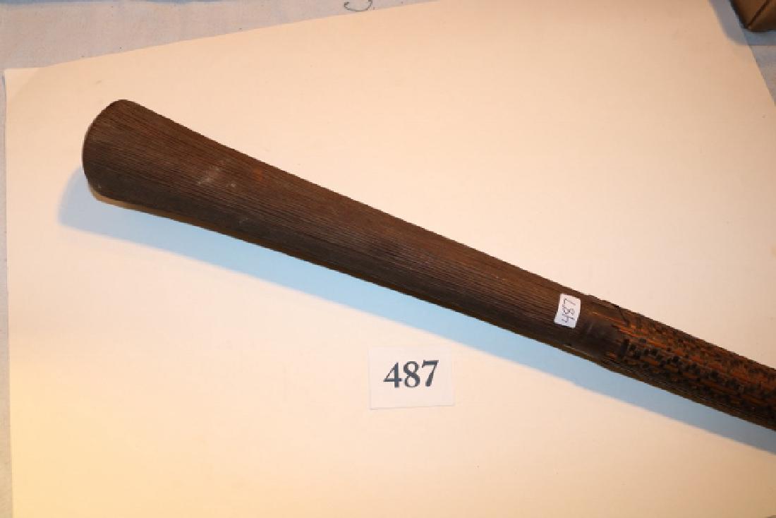 32 ½” Carved Club, Chief’s Club (1 of 3)