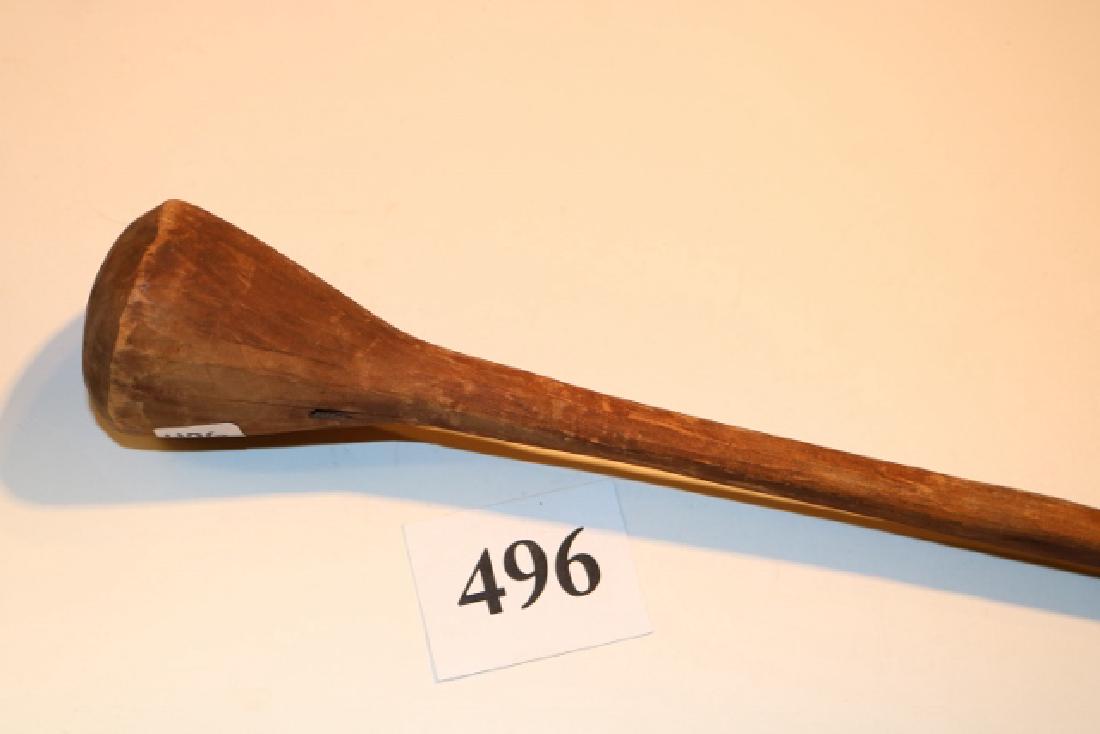 27 ½” Carved Wood Wand: 27 ½” Carved Wood Wand