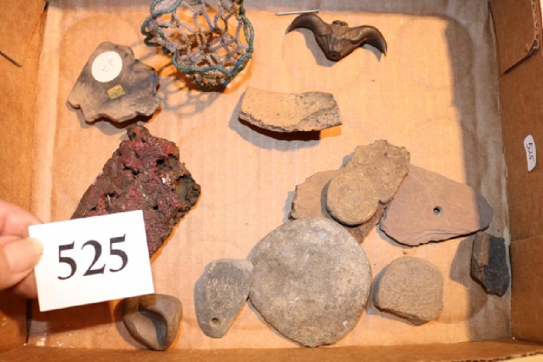 Pot Shards, Pendant, Stone Disc. (1 of 1)