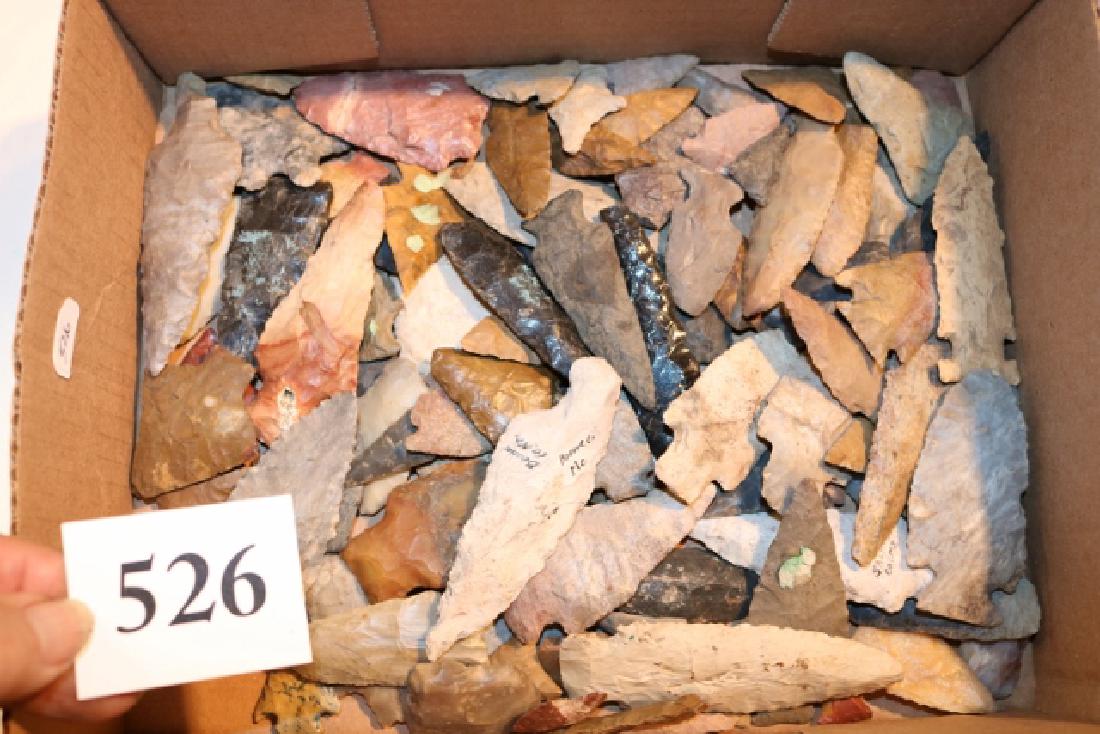 105 Flint Points, Knives (1 of 1)