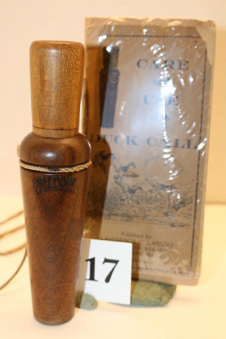 Walnut barrel, maple stopper duck call (1 of 3)