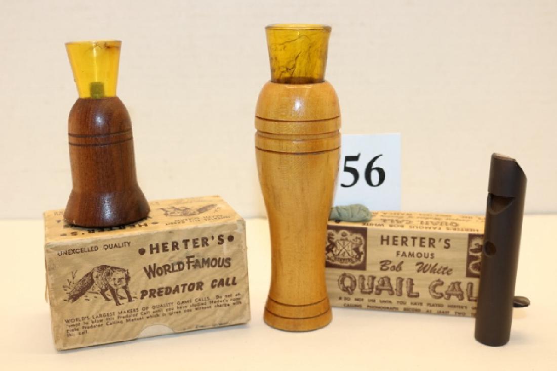 Herter's Lot of 3 Game Calls (1 of 4)