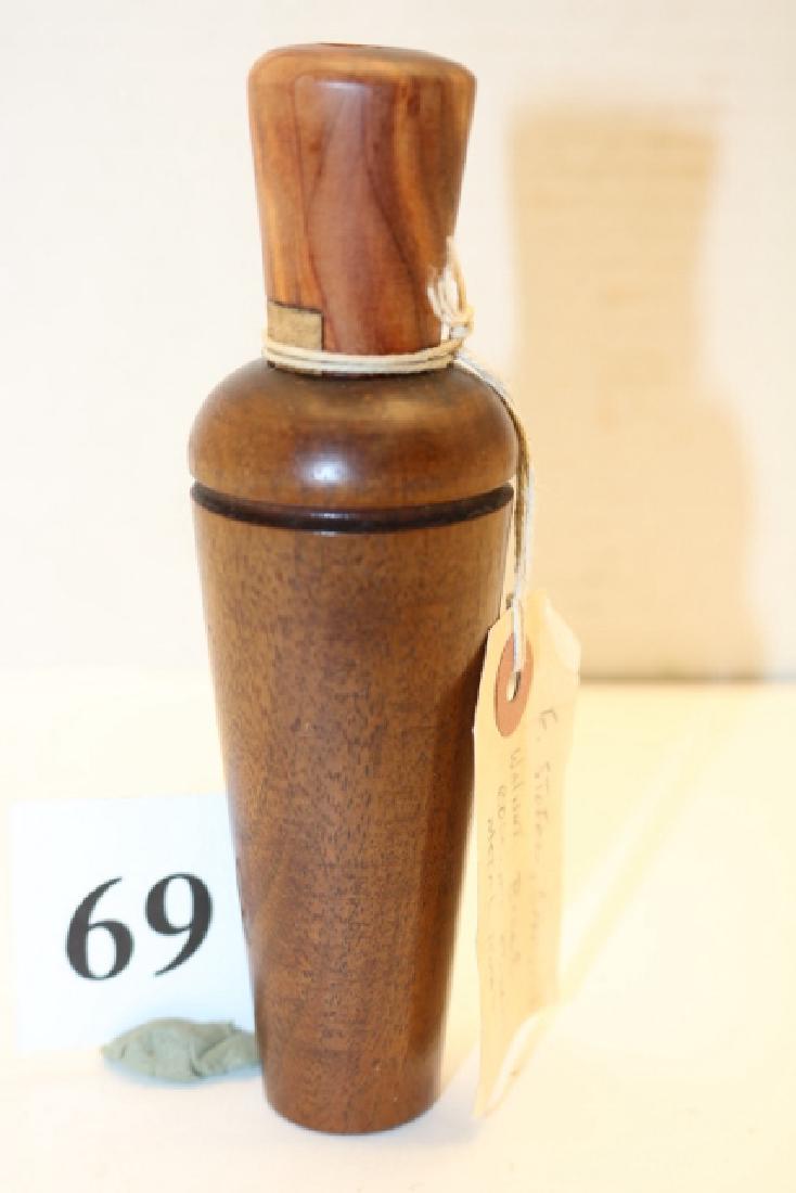 E. Stofer,  walnut barrel duck call (1 of 1)