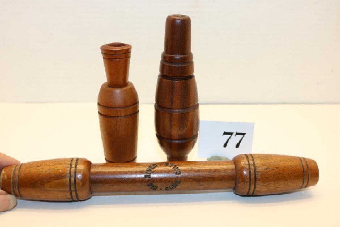 Lot of 3 Outstanding Duck & Goose calls (1 of 2)