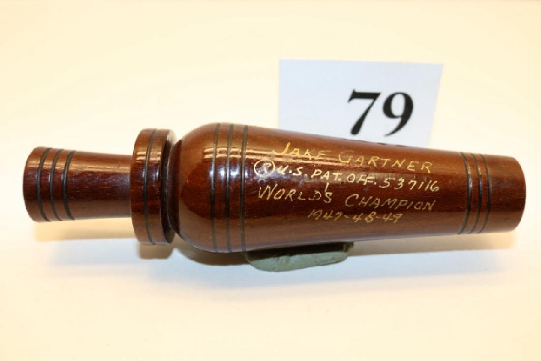 rosewood or walnut barrel/stopper duck call (1 of 1)
