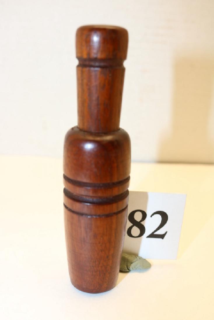 "Hobo, 1978" walnut stopper and barrel duck call (1 of 1)