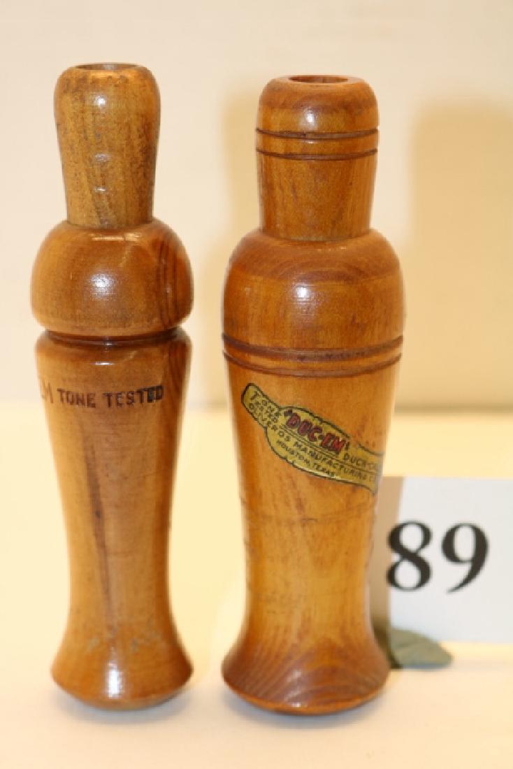 Oliveros lot of two style duck calls (1 of 2)