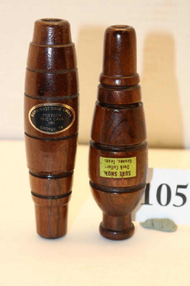Yentzen Sure Shot duck calls (1 of 2)