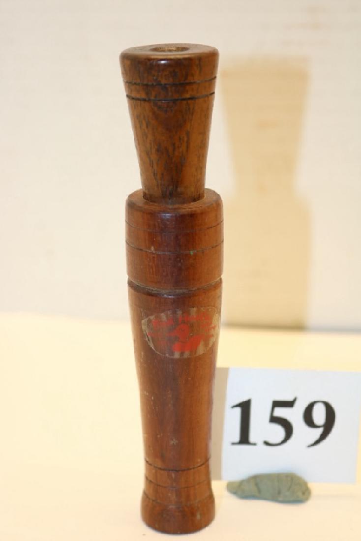 Bud Hunter, cedar barrel/walnut stopper duck call. (1 of 2)