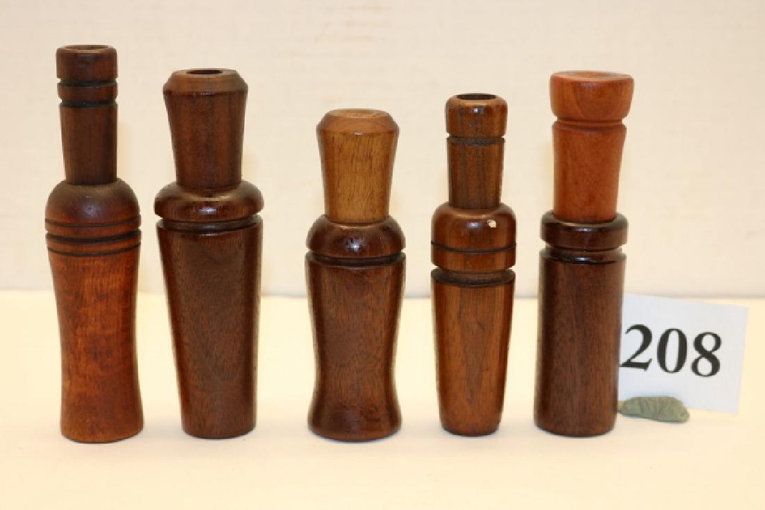 Lot of 5 Unmarked duck calls (1 of 1)