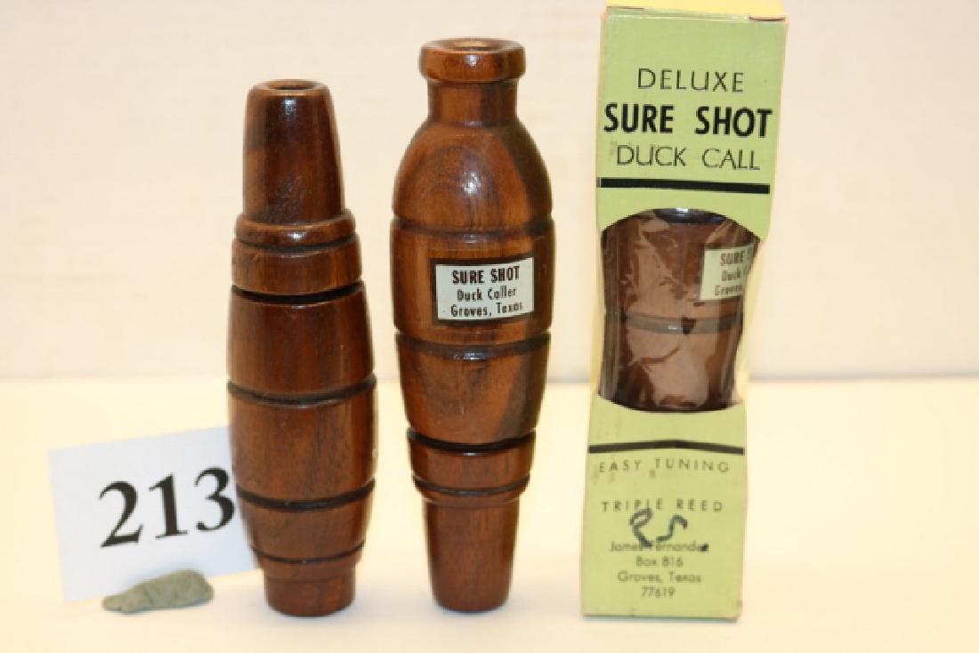 Lot of 3 Sure Shot, Yentzen duck calls (1 of 2)