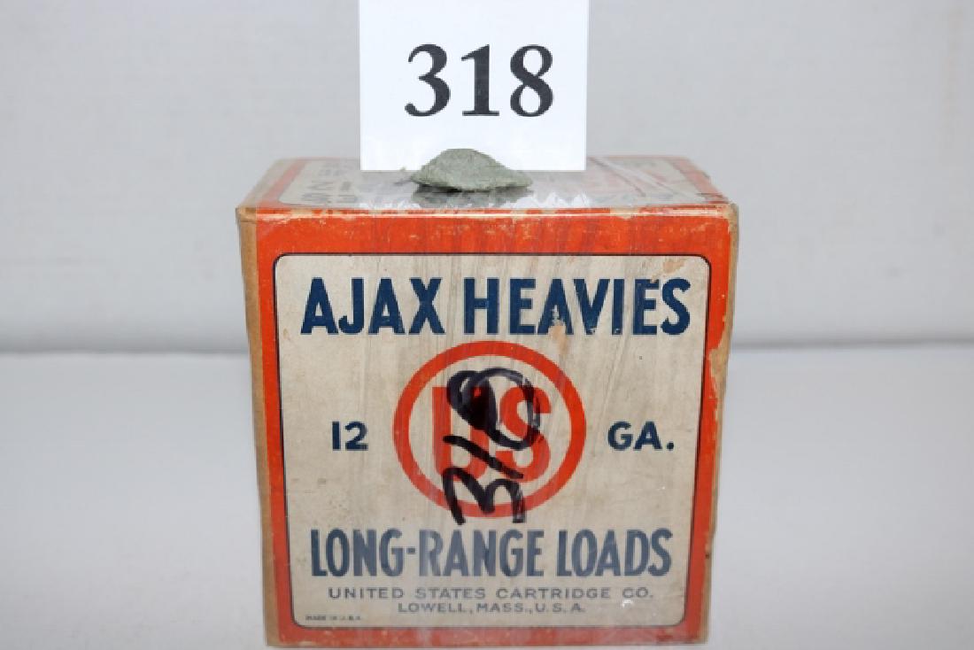 "Ajax Heavies" 12 Ga. full correct 2 piece box (1 of 1)