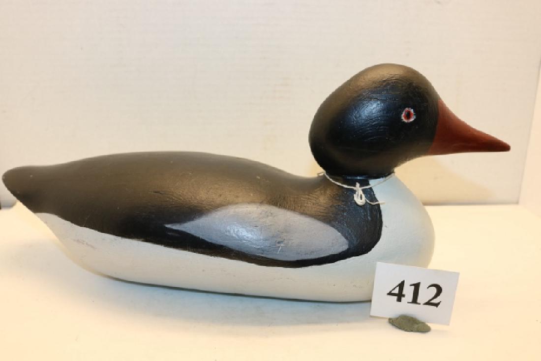 Mason Factory Common Merganser drake (1 of 2)