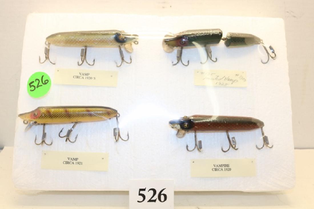 Lot of 4 Heddon Vamps (1 of 5)