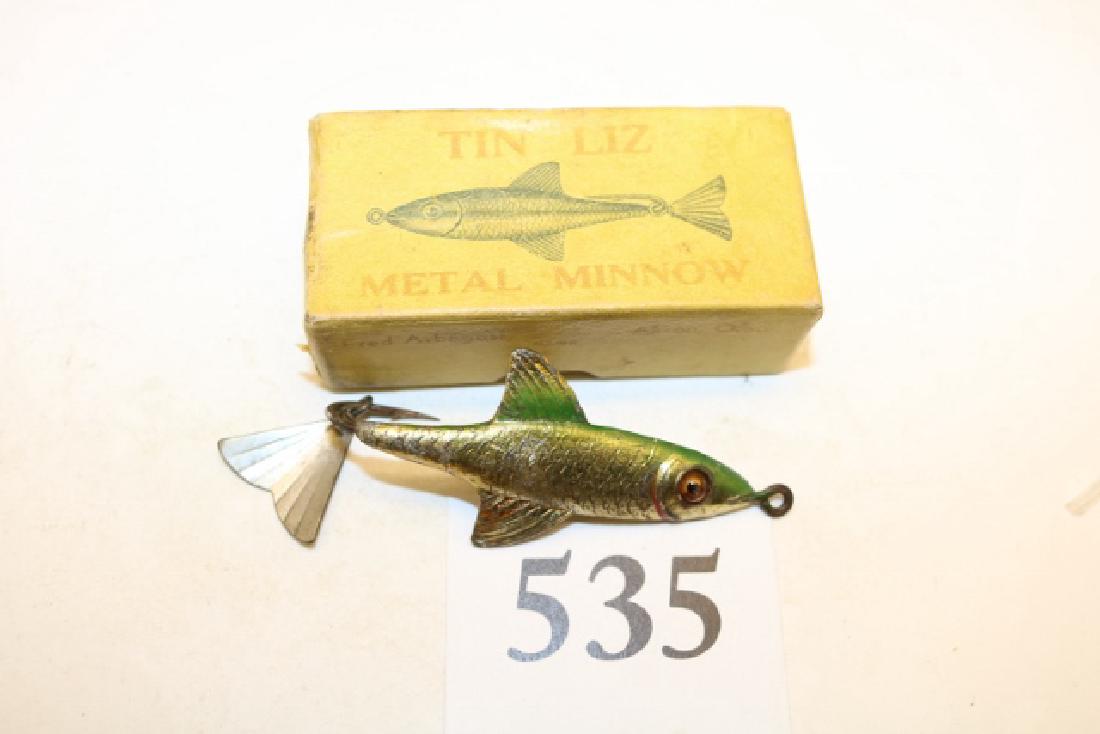 Tin Liz" metal minnow (1 of 1)