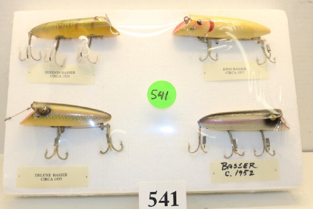 Lot of 4 Heddon Bassers (1 of 5)