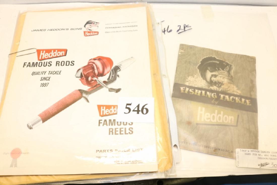 two Heddon (Daisy) Lure/Rods/Reels (1 of 1)