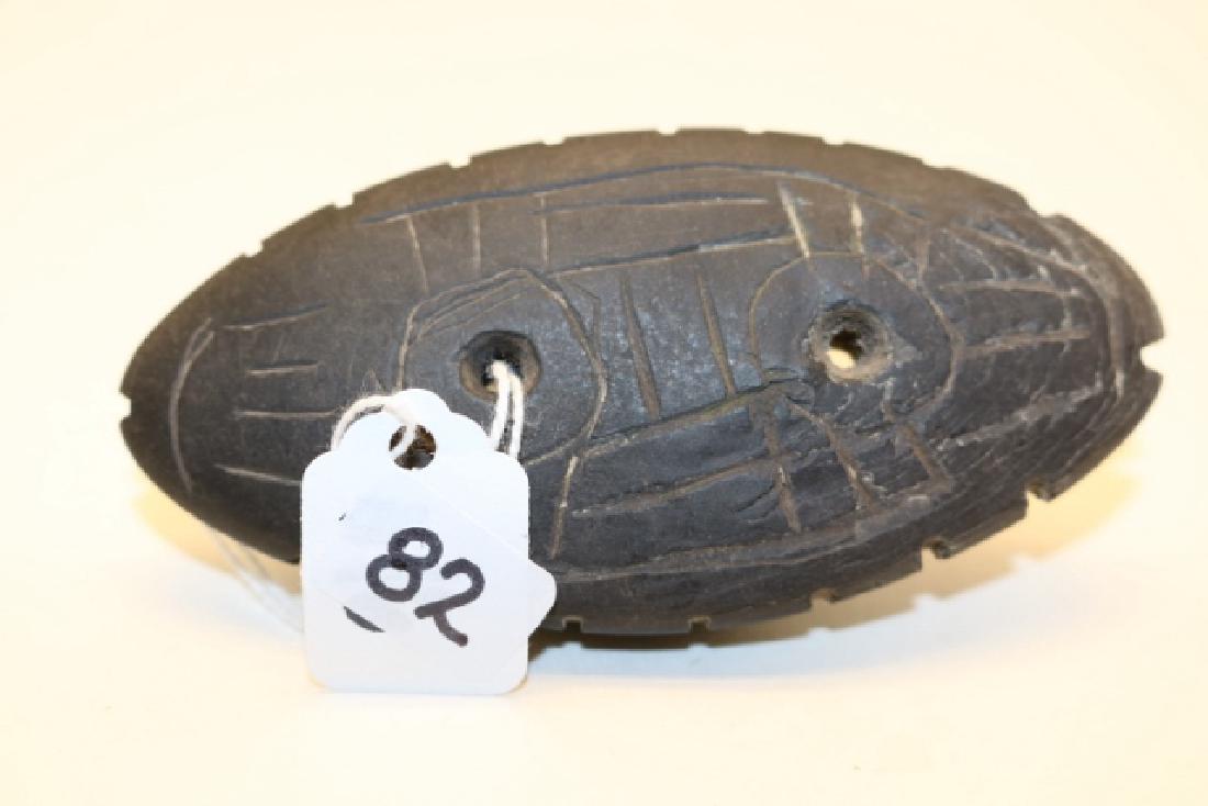 Canal Coal Engraved Gorget (1 of 1)