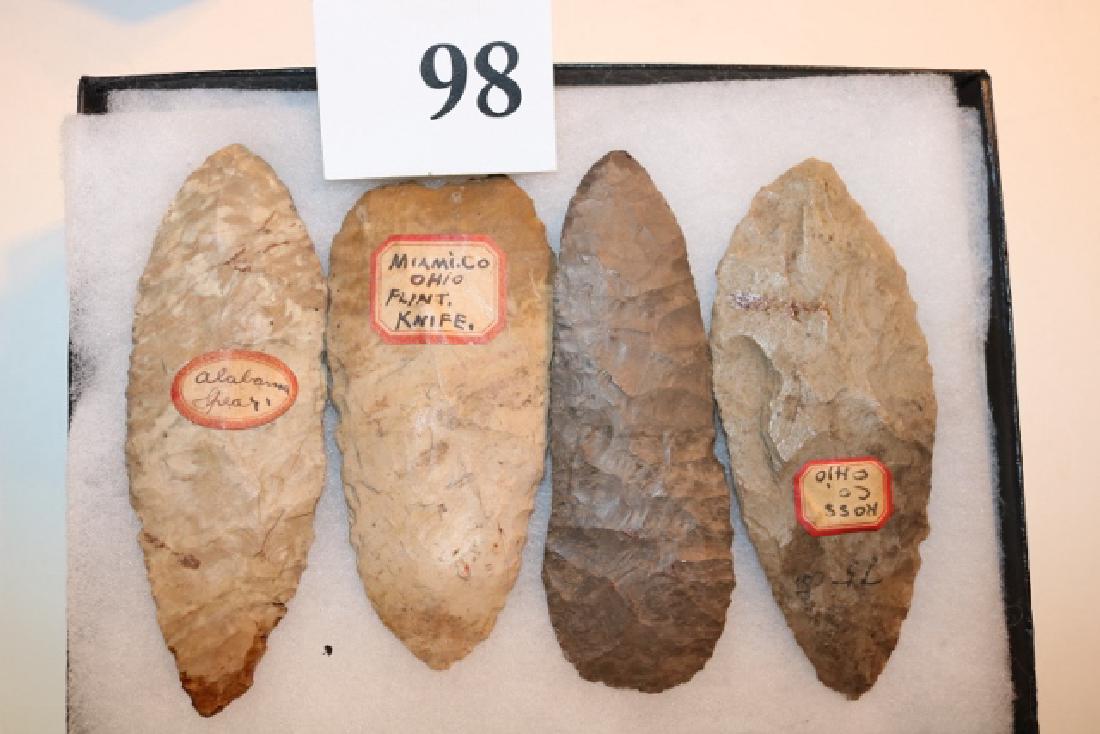 4 Flint Knives (1 of 1)