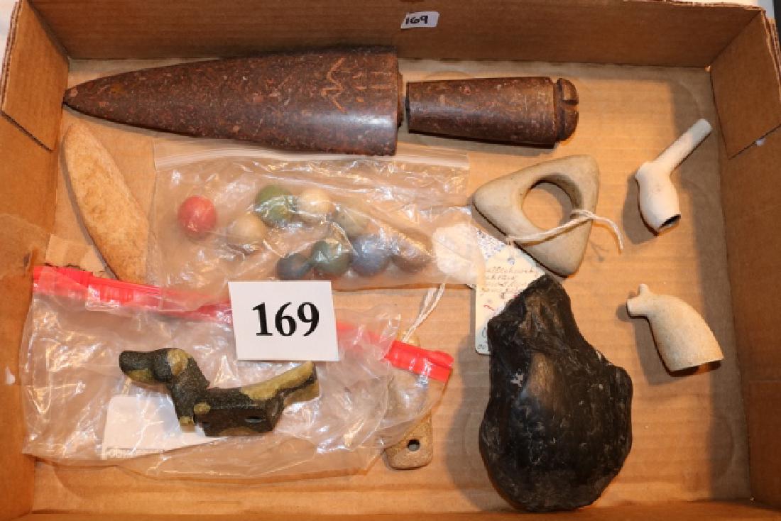 Misc. Artifacts, marbles, Gorget (1 of 1)