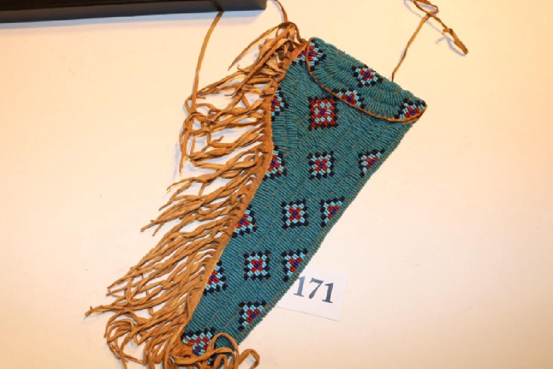 Beaded Fringed Holster (1 of 2)