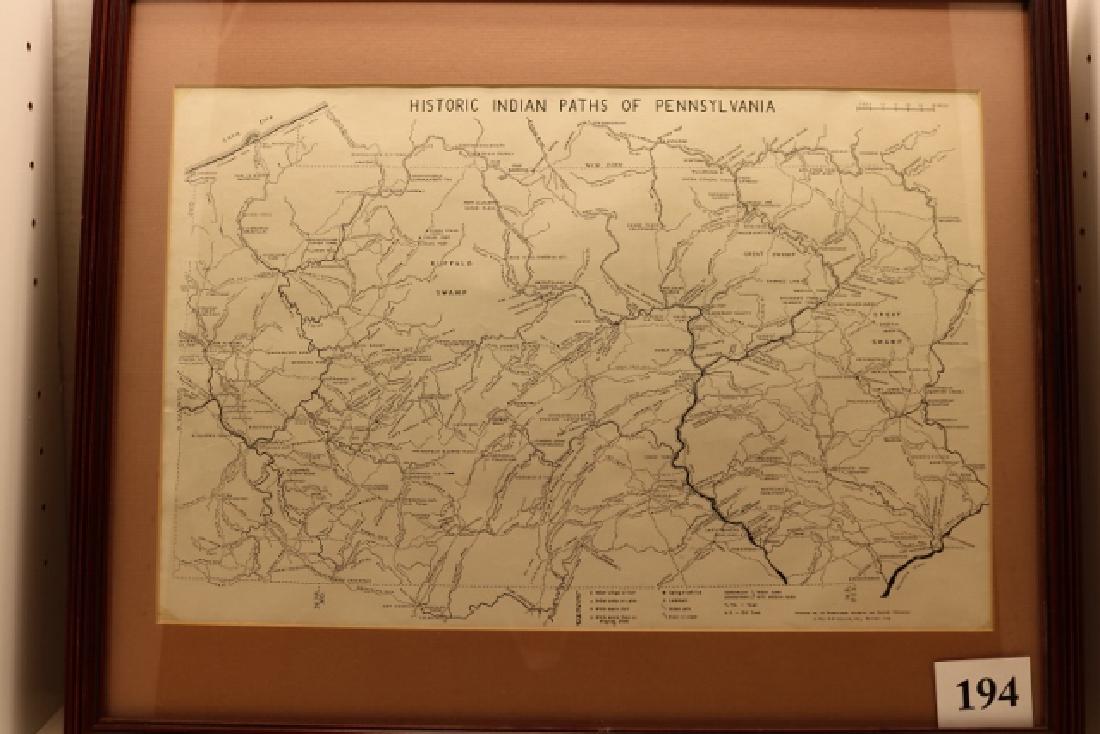 Print Historic Indian Patas of Penn. (1 of 3)