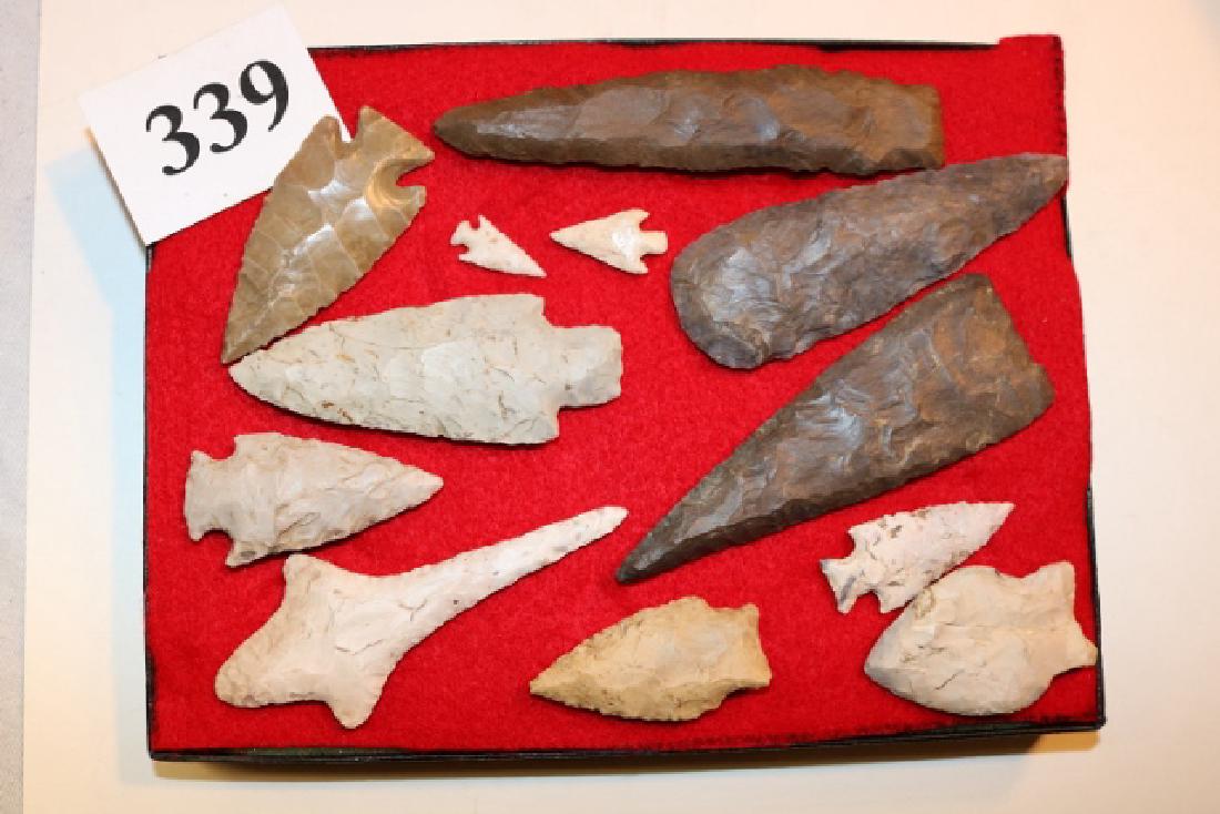 12 Assorted Points, Knife (1 of 1)