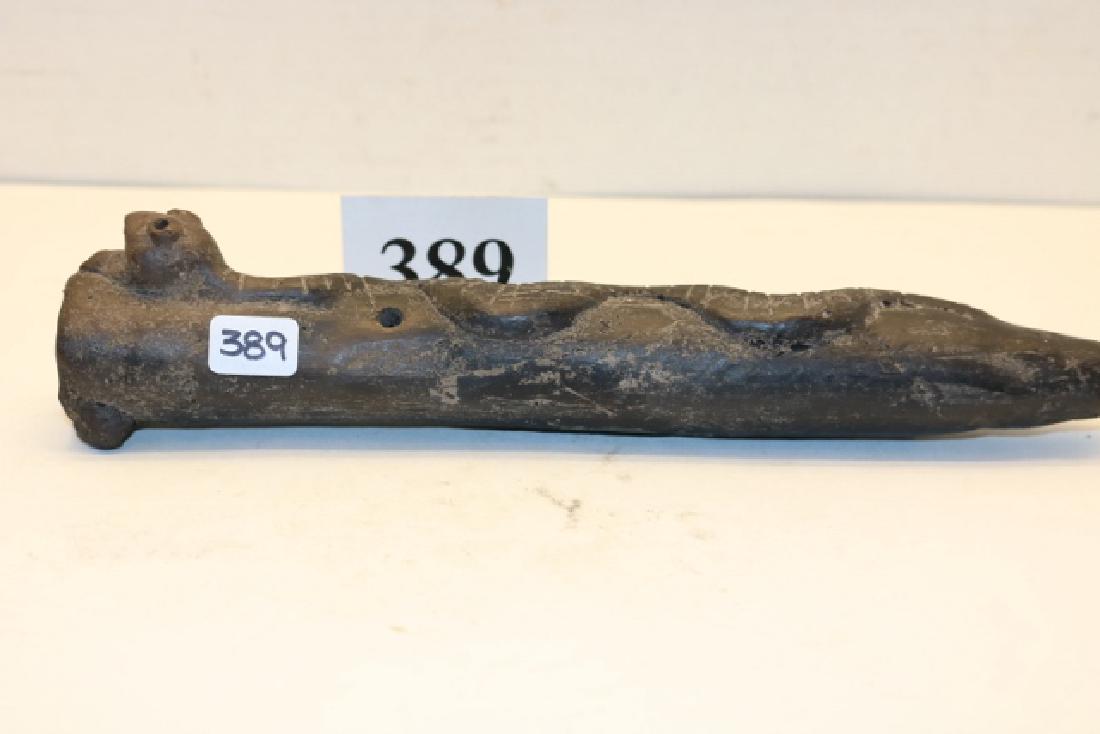 Cherokee Snake Effigy Flute (1 of 2)