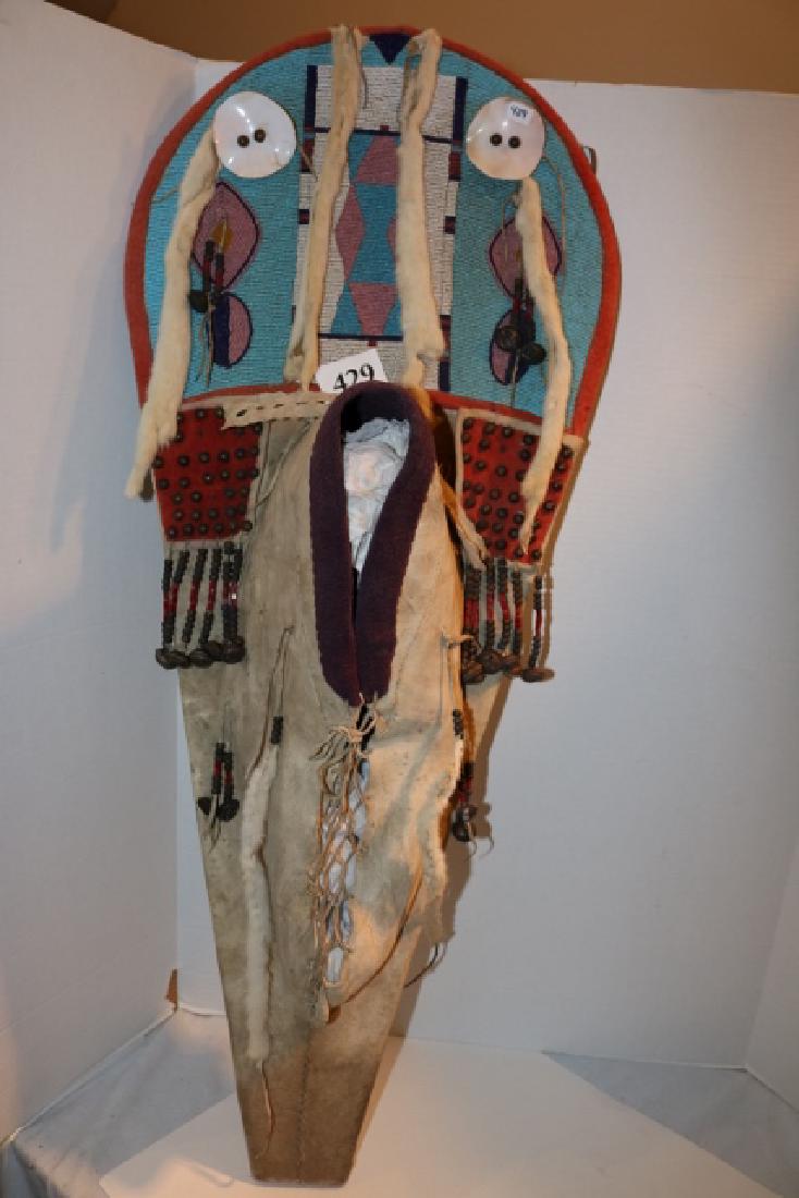 Ermine Drop Childs Cradle Board (1 of 6)