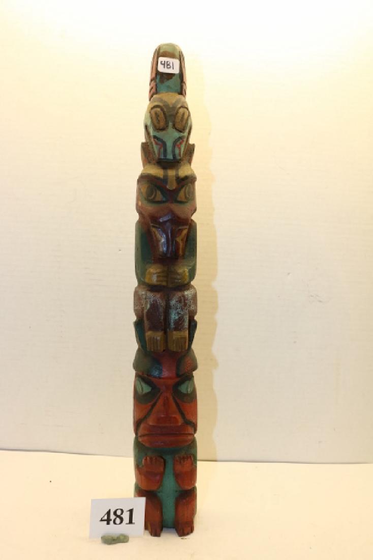 Cedar Totem Pole (1 of 2)
