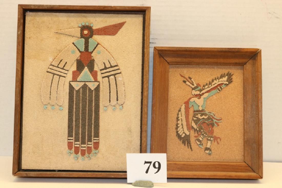 2 Sand Paintings Framed (1 of 1)