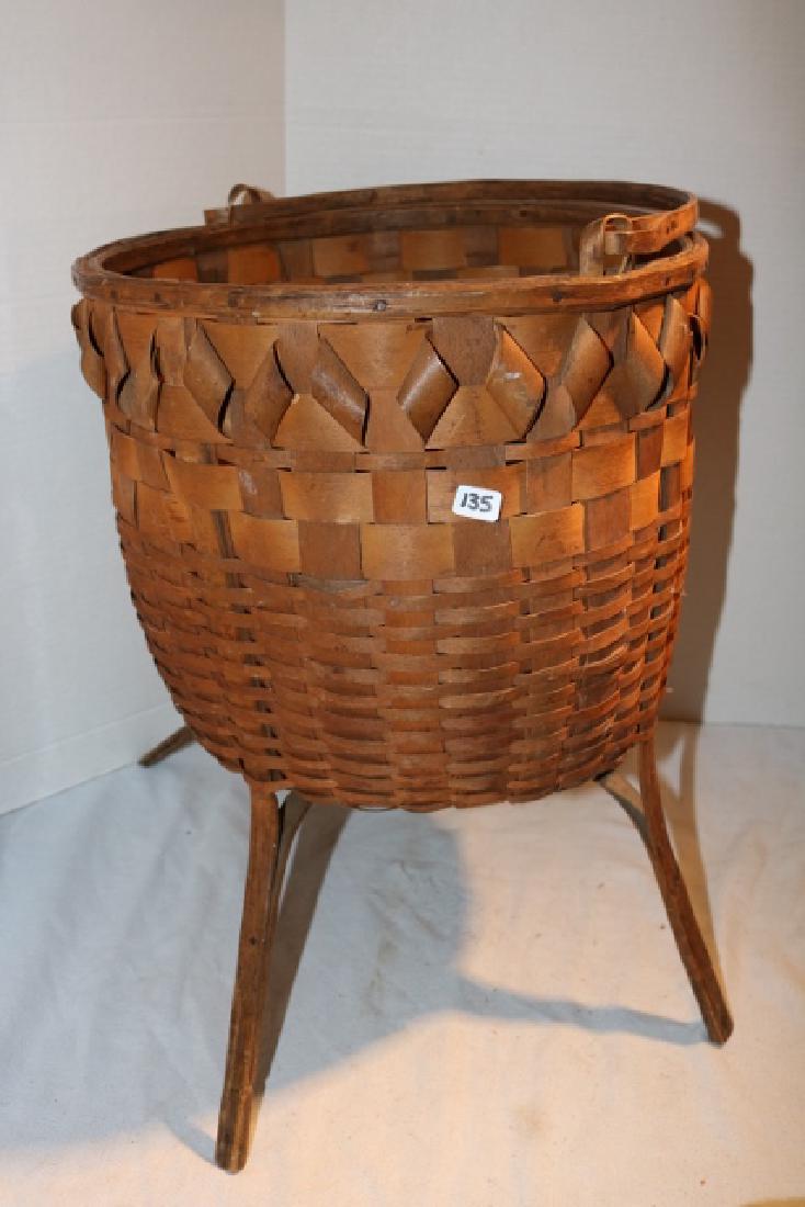 Iroquois Plaited Basket (1 of 1)