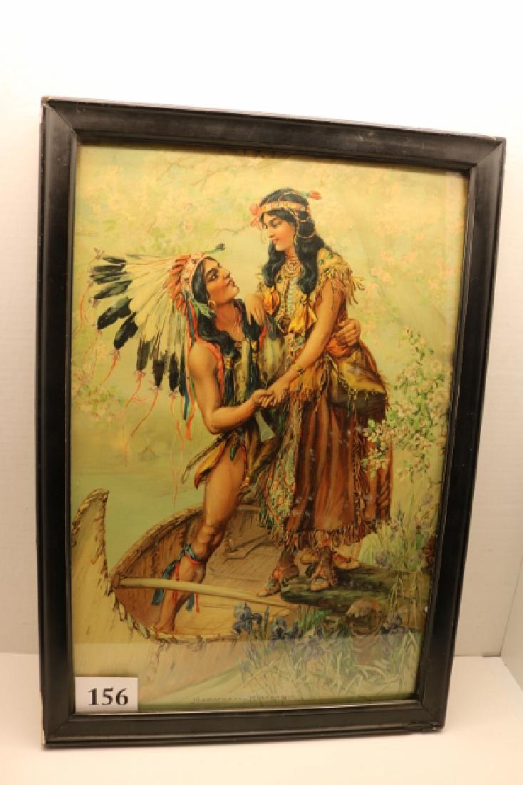 Framed Hiawatha Print (1 of 1)